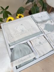 Yeşil sevimli ayıcık 10 parça hastane çıkışı