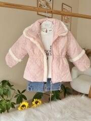 Pembe çiçek montlu 3’lü takım