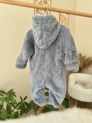 Welsoft peluş tulum ( gri )