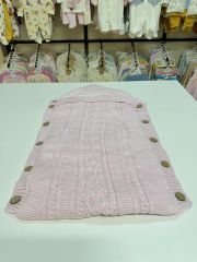 WELSOFT astarlı triko kundak pembe