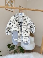 Premium gri Welsoft hırkalı 3’lü takım