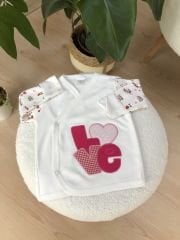 Love mom fuşya pratik 3’lü takım