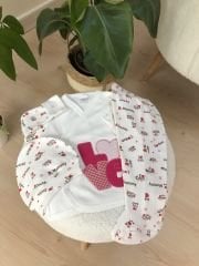 Love mom fuşya pratik 3’lü takım