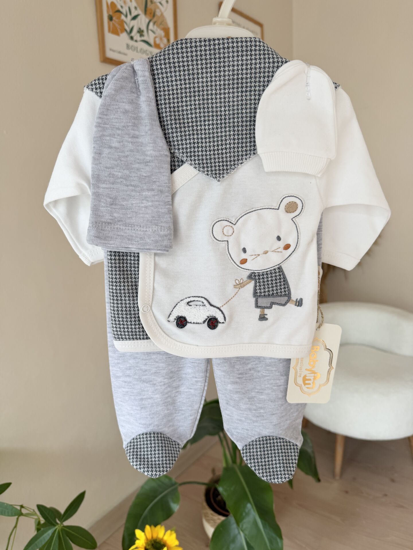 Gri arabalı 5’li set