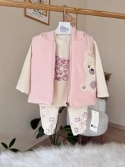 Premium yelekli 3’lü takım