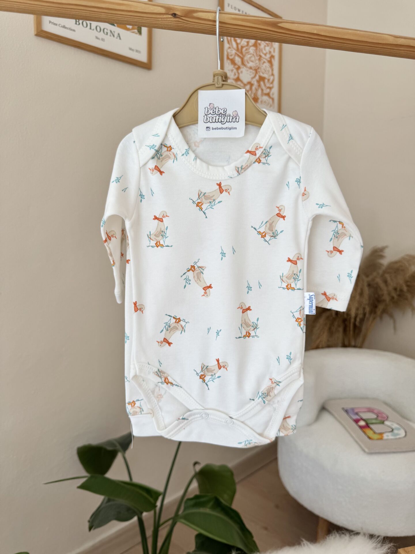 Sevimli desen badili 2’li takım