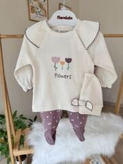 Mor flowers 3’lü pratik takım