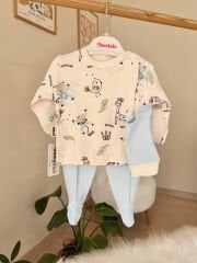 Mavi zoo 3’lü pratik takım