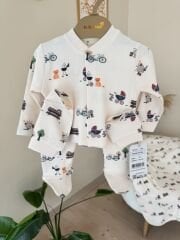 Organik piknik 6’lı battaniyeli set