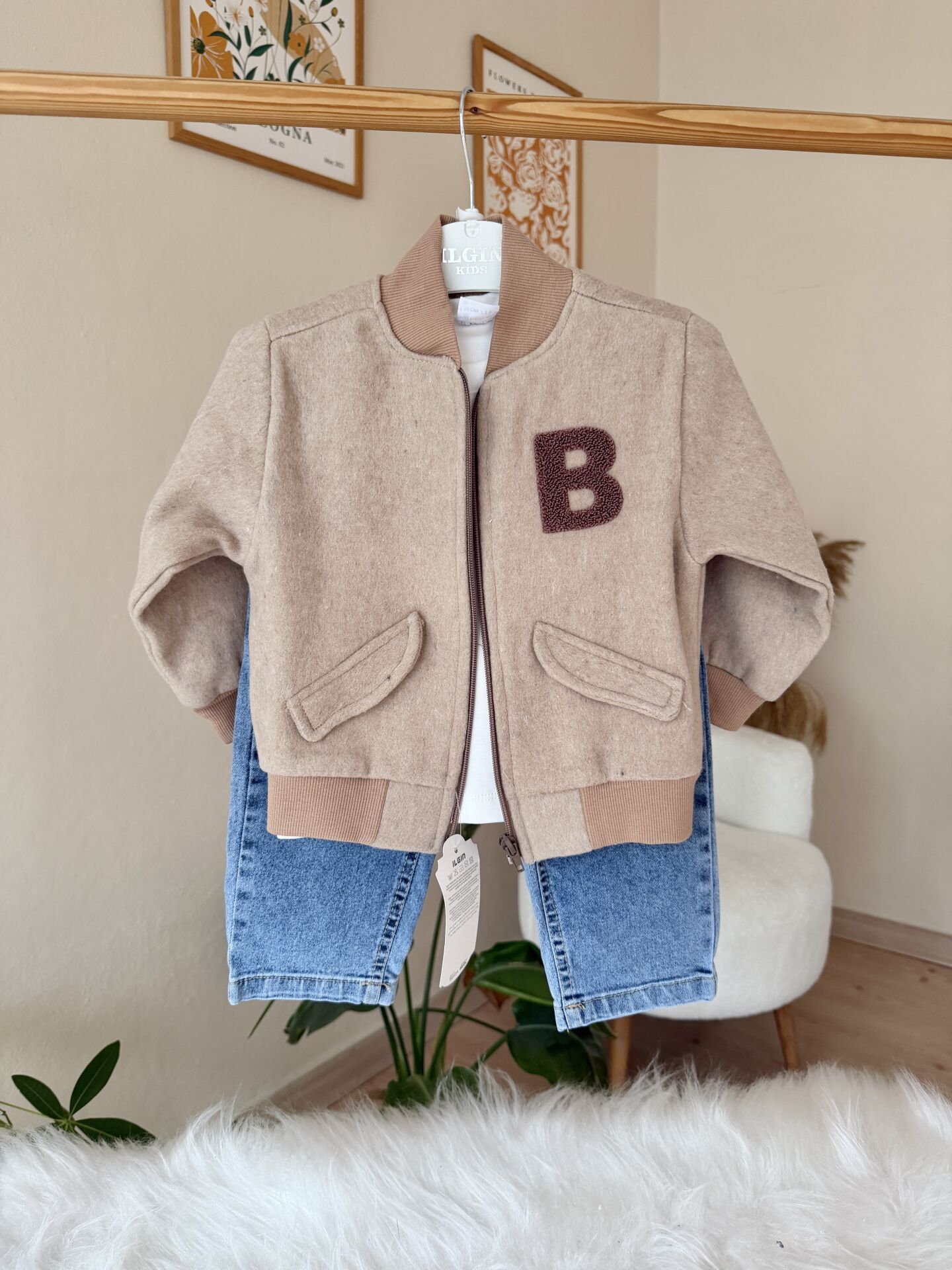 Premium bomber ceketli 3’lü takım