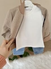 Premium bomber ceketli 3’lü takım