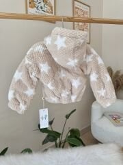 Bej ayıcık montlu 3’lü takım