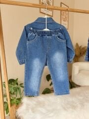 Kot ceketli 3’lü takım