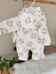 Ayıcık kapüşonlu tulum