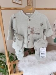 Organik yeşil ayıcıklı 5’li set