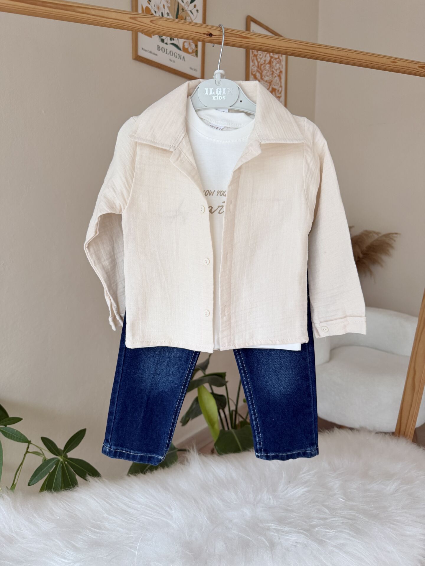 Gömlekli 3’lü takım