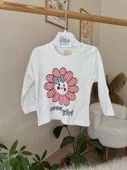 PREMİUM pembe kürklü papatya 3’lü takım