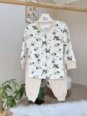 Çıt çıtlı pijama takımı