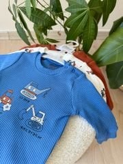 Excavator 3’lü erkek tulum set