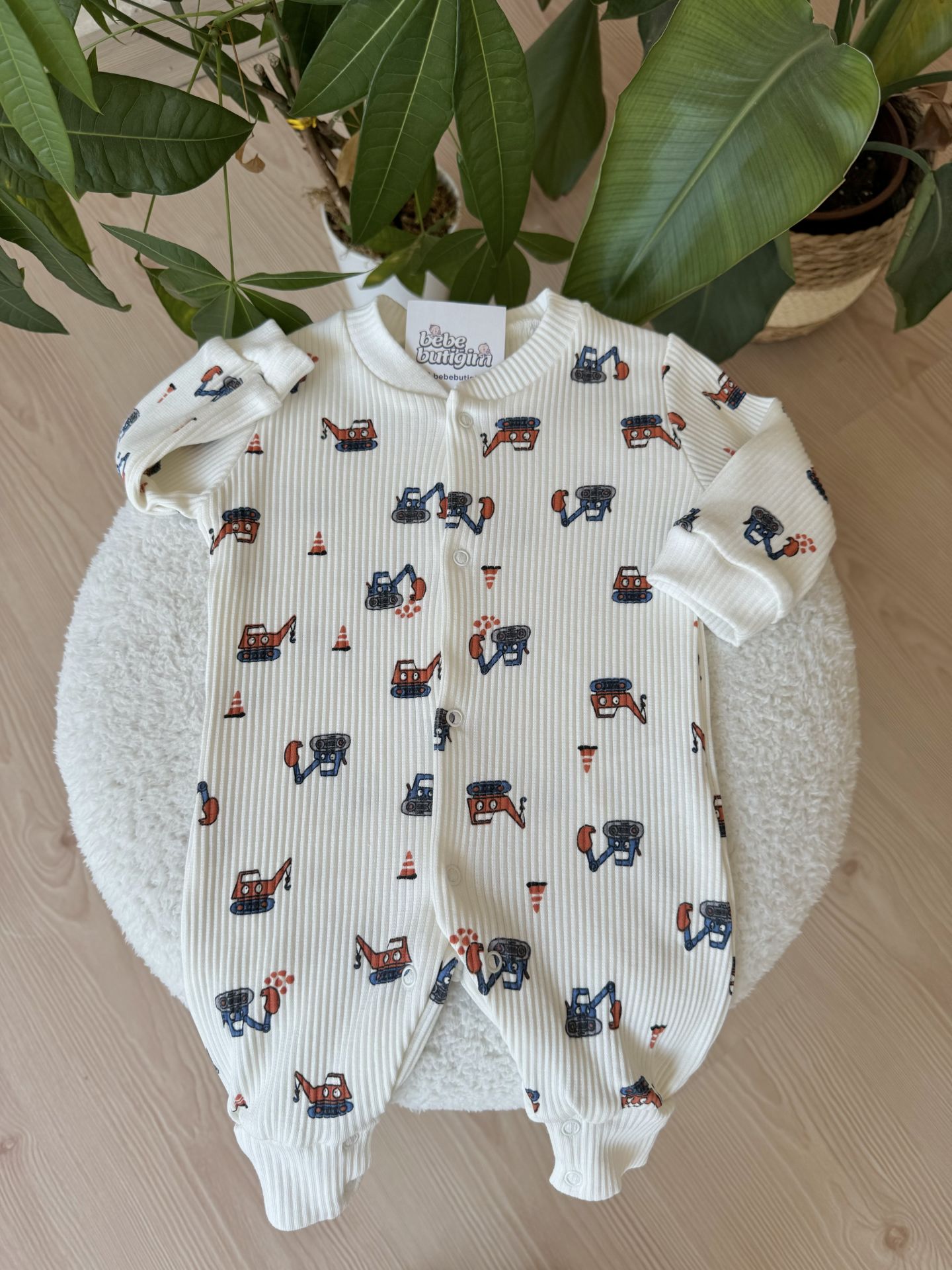 Excavator 3’lü erkek tulum set