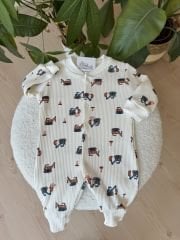 Excavator 3’lü erkek tulum set