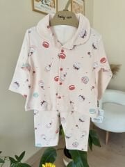 Lüx kalite pudra cupcake pijama takımı