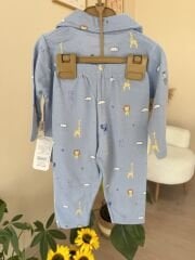 Lüx kalite mavi filli pijama takımı