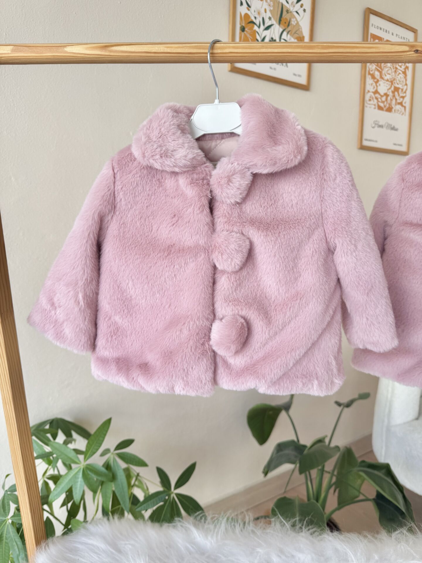 PREMİUM bandanalı ponponlu kürk