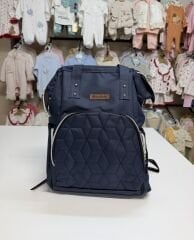 Lacivert anne bebek sırt çantası