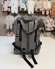 Gri anne bebek sırt çantası