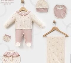 Fiyonklu tulumlu battaniyeli 5’li set