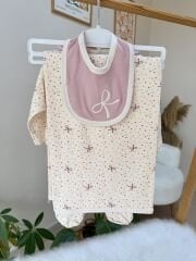 Fiyonklu tulumlu battaniyeli 5’li set