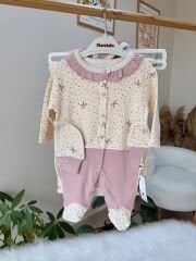 Fiyonklu tulumlu battaniyeli 5’li set