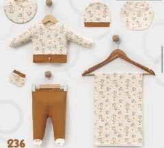 Zürafalı  battaniyeli 5’li set