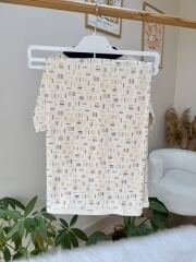 Lacivert yaka detaylı battaniyeli 5’li set