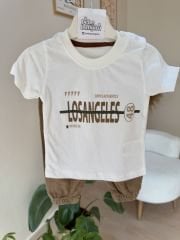 Krem müslin gömlekli 3’LÜ takım