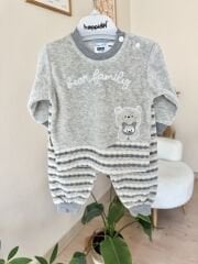 Gri kadife 2’li takım