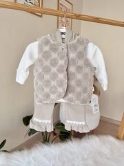 Premium kalpli Welsoft yelekli 3’lü takım