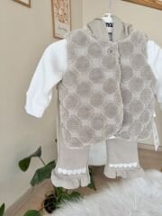 Premium kalpli Welsoft yelekli 3’lü takım