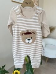 Kahve çizgili ayıcık Slopet