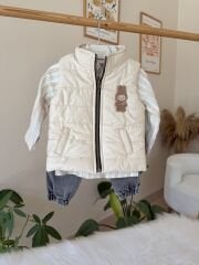 Premium labubu yelekli 4’lü takım