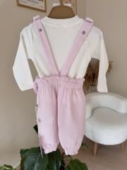 Pembe müslin slopet