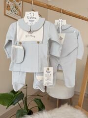 Premium bebe mavi 5’li set