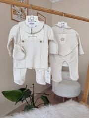 Premium bej 5’li set