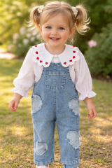 Kalp gömlekli kot Slopet