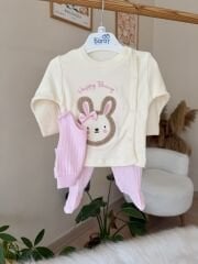 Pembe tavşan 3’lü pratik takım