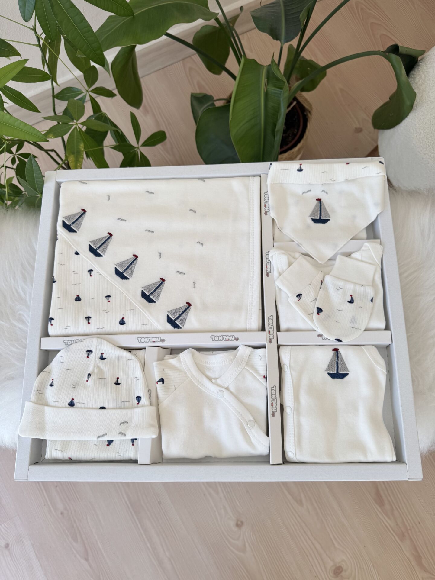 PREMİUM gemici 10 parça hastane çıkış set