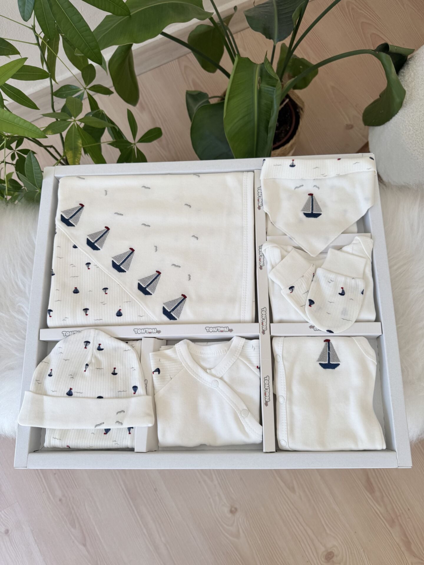 PREMİUM gemici 10 parça hastane çıkış set