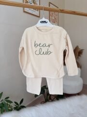 Yeşil bear Yelekli 3’lü takım