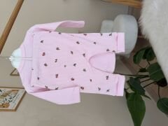 Pembe çiçekli badili 2’li takım